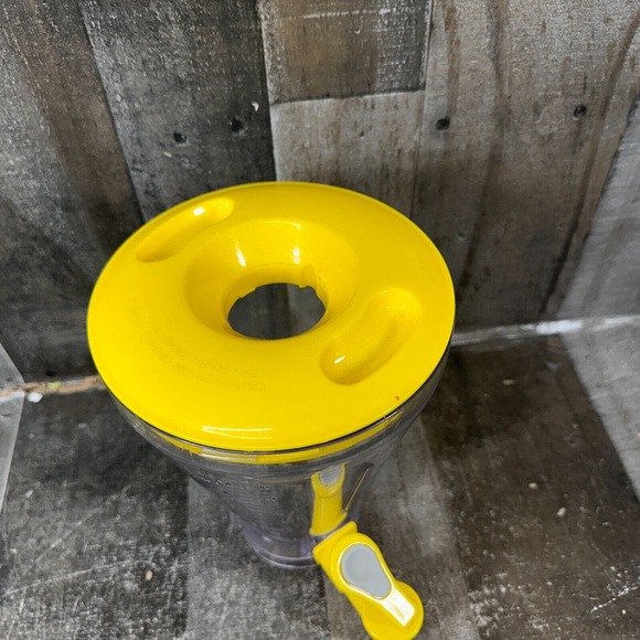 Back To Basics Blender Smoothie Elite SE2000 Plastic Pitcher 7 Cup Lid Yellow - Picture 2 of 9